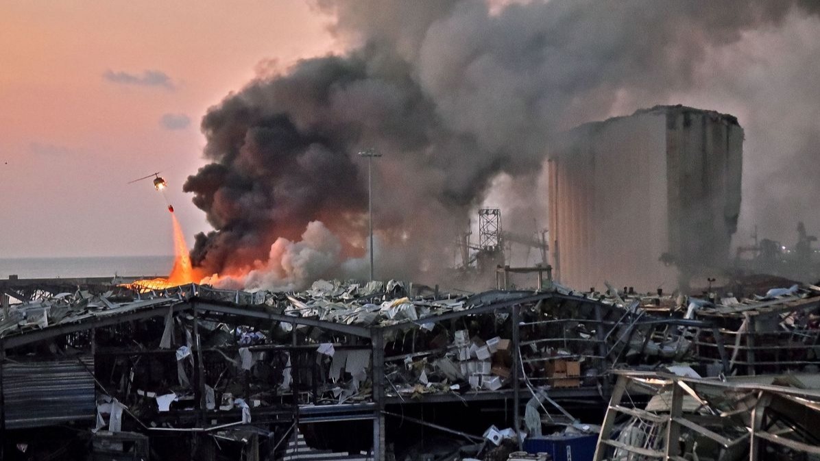 Beirut, Ammonium nitrate, explosion, West Asia, The Science Behind Beirut Explosion In West Asia., The reason is 2750 tonnes of ammonium nitrate that was unsafely stored in a warehouse near a port., Lebanon, the Republic of Lebanon