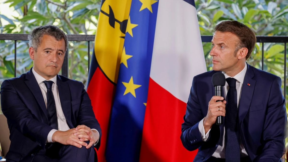 Macron describes the New Caledonia insurrection as unprecedented., Macron, PARIS