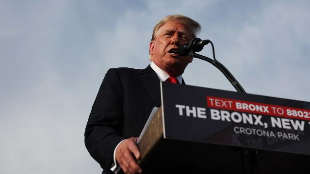 Trump Vows to Rescue NYC in Historic Bronx Rally., NYC histiric, trump, new york