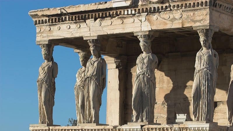 Erechtheum , Erechtheion, Mt. Pentelicus, Athenian king Kekrops, The Erechtheum Or Erechtheion Is An Antique Greek Pantheon.