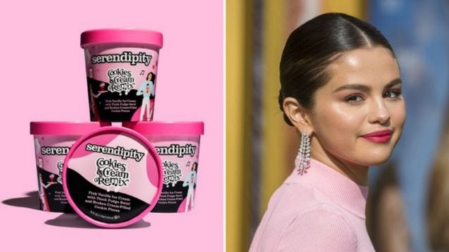 Selena Gomez, Heaven, song, Ice Cream, fluke flavor Cookies