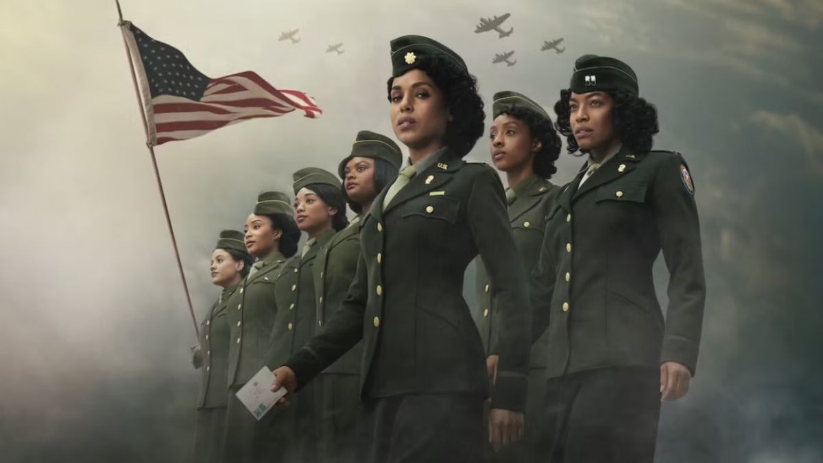 The Six Triple Eight,  Netflix historical films,  Kerry Washington as Charity Adams,  Tyler Perry WWII film,  6888th Central Postal Directory Battalion,  Black women in WWII,  Women&rsquo;s Army Corps,  unsung heroes of WWII,  racism in the military,  Birmingham wartime history