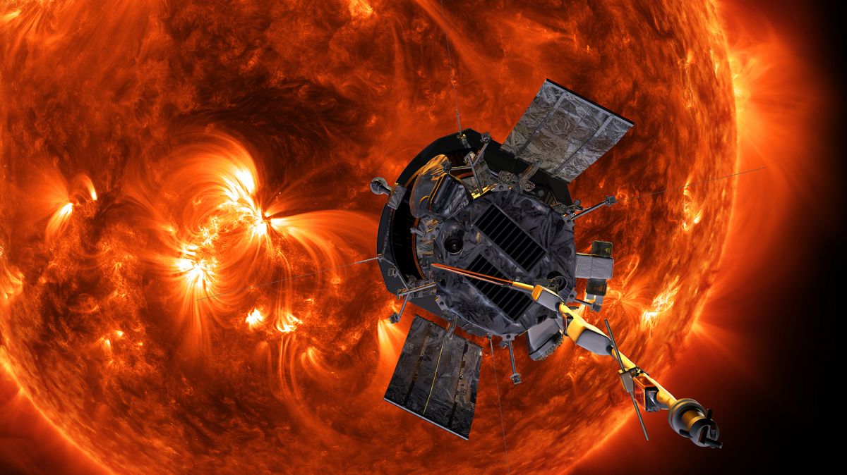 Parker Solar Probe,  NASA Sun mission,  closest approach to the Sun,  solar corona mystery,  solar wind research,  space weather,  Sun exploration,  record-breaking spacecraft,  Sun&rsquo;s outer atmosphere,  understanding solar activity
