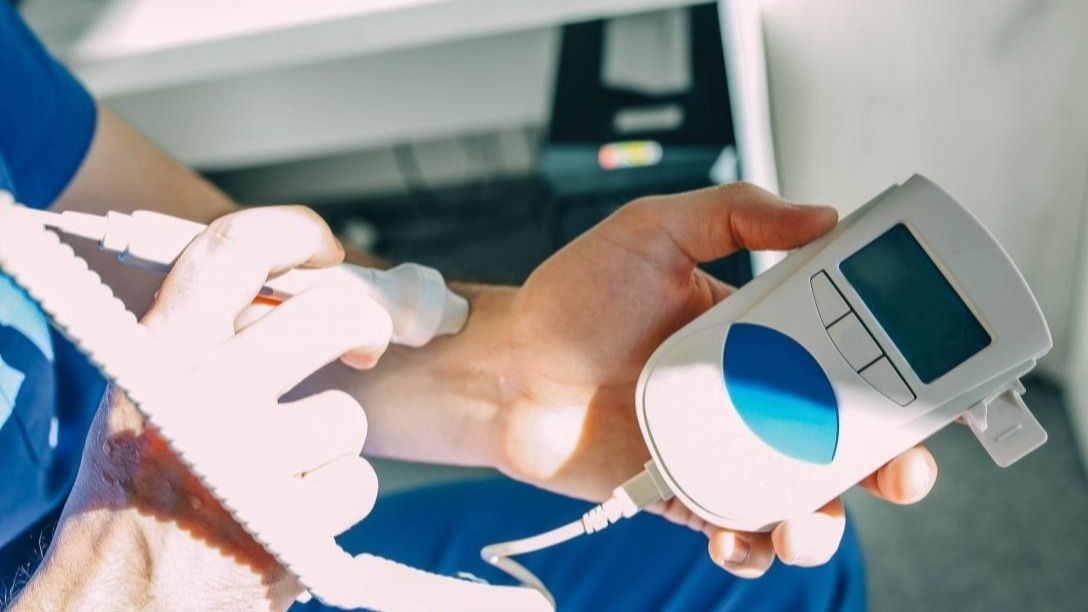 Colour Doppler test,  ultrasound imaging,  blood flow assessment,  vascular study,  deep vein thrombosis,  arterial blockages,  varicose veins,  heart ailments,  foetal monitoring,  Doppler ultrasound