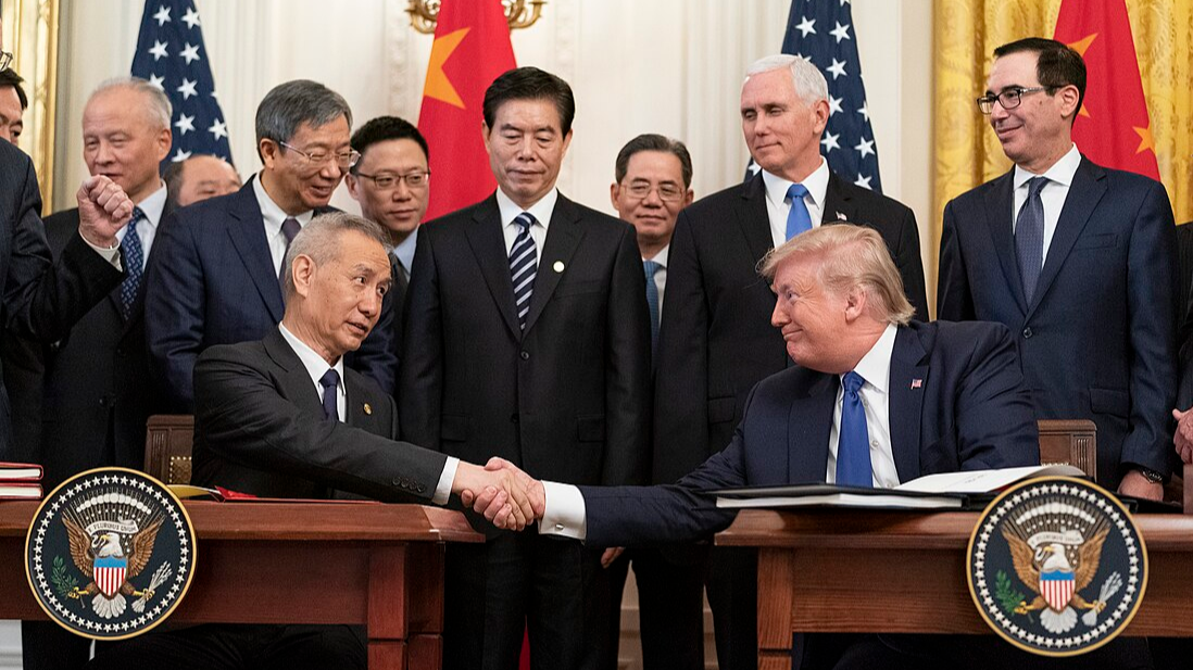 China tariffs,  US-China trade war,  reciprocal tariffs,  Trump tariff policy,  semiconductor tariffs,  electronics supply chain,  global trade tensions,  mutual respect,  US recession fears