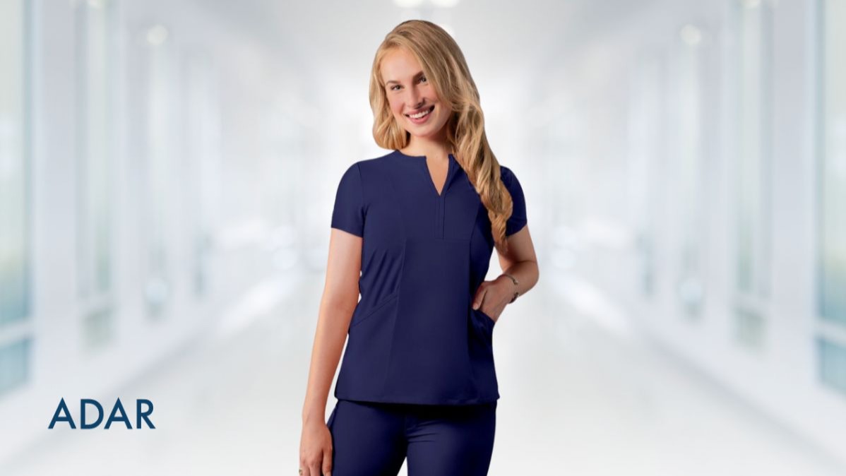 Womens scrub V-neck Top,  Womens V-Neck Scrub,  Scrub Top,  Medical Scrubs