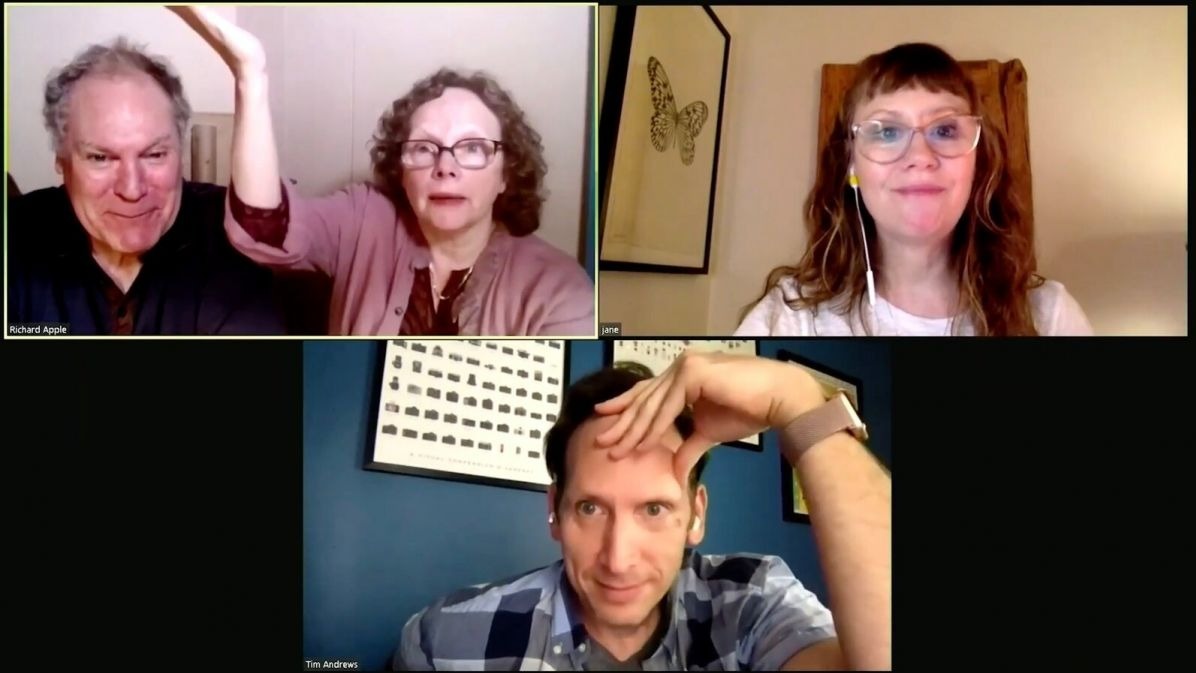 Covid Antiquarians,  Incidental Moments Of The Day,  New York family,  Richard Nelson,  the Apples,  theapplefamilyplays.com