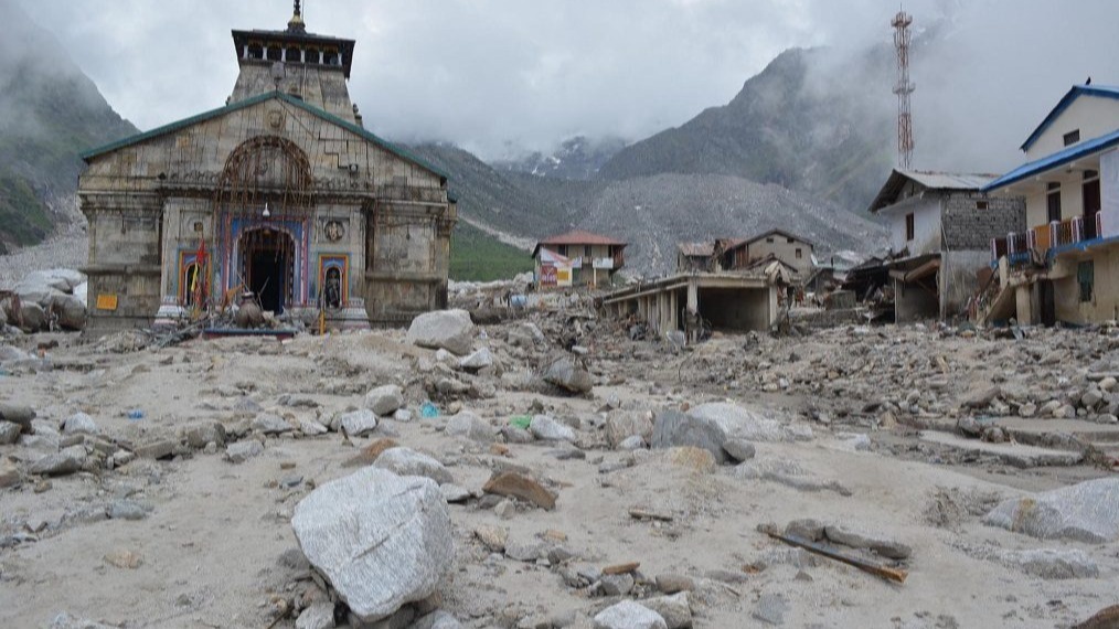 SDRF personnel , Gregorian calendar,  Kedarnath, Uttarakhand , Skeletal