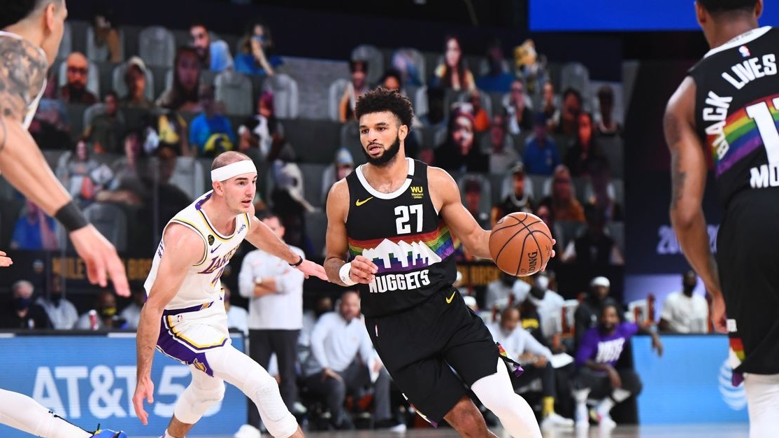 Denver Nuggets Hold Tight For Match 3 Dominate To Cut La Lakers Lead In West Finals