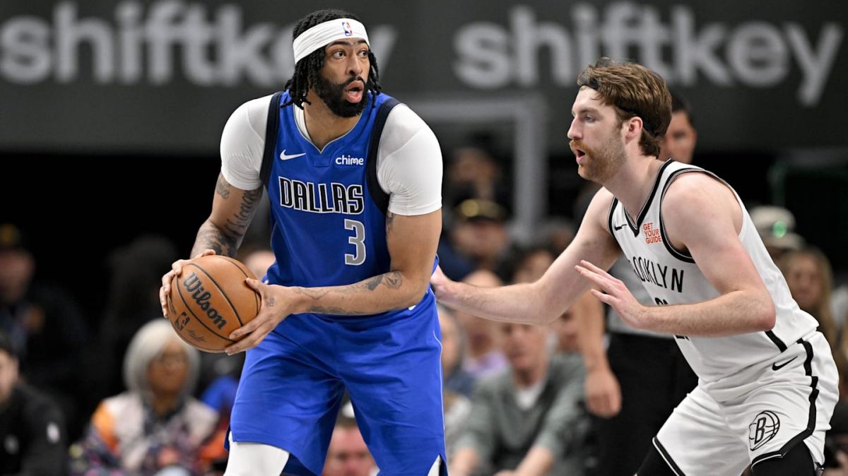 Anthony Davis,  Nets vs Mavericks, Dallas Mavericks,  Brooklyn Nets, Cooper Flagg, Dereck Lively II injury, strategic necessity of Anthony Davis playing center,  analysis of Davis at center in Nets vs Mavericks game,  impact of Anthony Davis position change on victory,  how Davis at center altered game dynamics