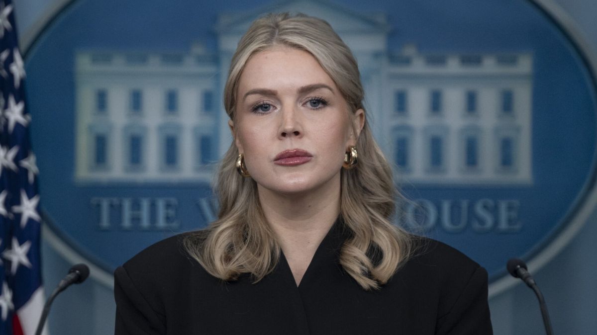 Karoline Leavitt,  Christopher Anderson, Mar-a-Lago face, Vanity Fair portrait,  White House series, jump scare, why Karoline Leavitt Vanity Fair portrait went viral,  analysis of jump scare moment in White House series,  public reaction to Karoline Leavitt portrait,  significance of Vanity Fair White House photography