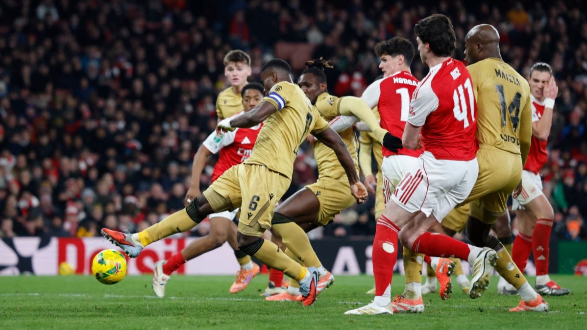 Kepa Arrizabalaga Arsenal penalty save vs Crystal Palace,  Arsenal vs Crystal Palace Carabao Cup 2025 highlights,  Maxence Lacroix own goal Arsenal vs Crystal Palace,  Arsenal penalty shootout win December 2025,  Kepa Arrizabalaga shootout hero Carabao Cup,  Arsenal vs Crystal Palace match report Emirates Stadium,  who won Arsenal vs Crystal Palace penalty shootout,  Marc Guehi goal vs Arsenal Carabao Cup,  Arsenal semi final opponent Carabao Cup 2025,  Kepa Arrizabalaga save vs Lacroix penalty