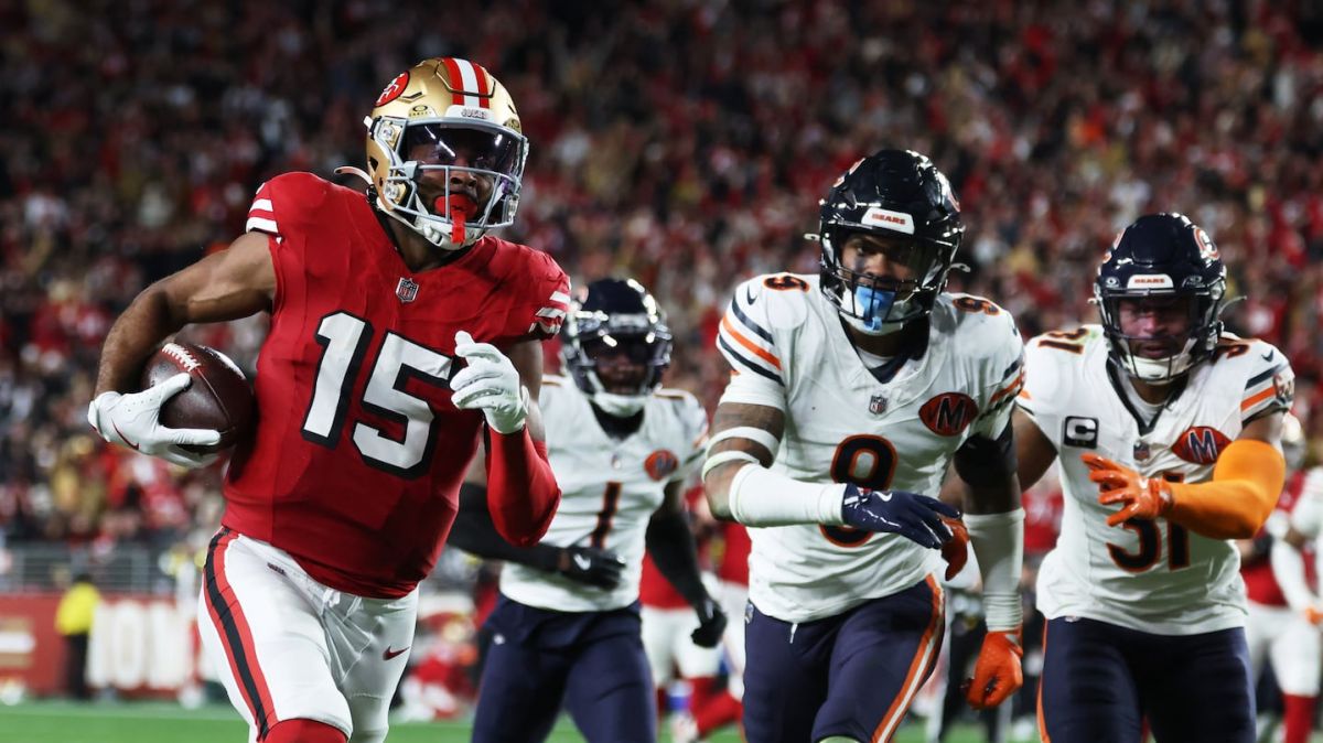 Brock Purdy career high touchdowns,  49ers vs Seahawks Week 18,  NFC top seed scenarios 2026,  Christian McCaffrey reception record,  49ers vs Bears Week 17 recap,  Brian Burns sack stats 2025,  NFL playoff picture NFC West,  San Francisco 49ers home field advantage,  Mike Macdonald Seahawks winning streak,  Saturday Night Football Week 18