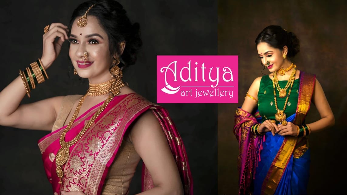Aditya Art Jewellery, collaboration With Marathi Actress, Sukhada Khandekar. , Maharashtra best , art jewellery maharashtra, premium art jewellery in Nashik, premium art jewellery in Maharashtra, Maharashtra best Jewellery brand