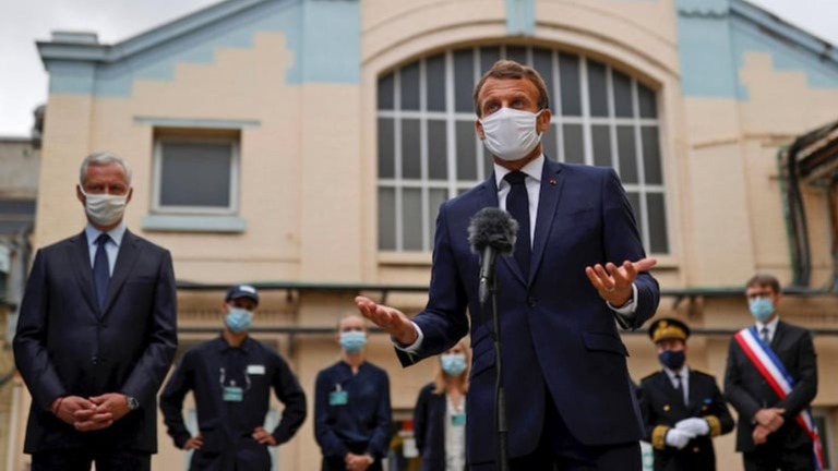 Coronavirus,  France, lockout, French President , Emmanuel diacritical mark