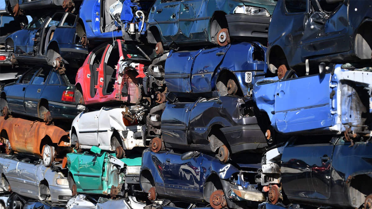 online business, Scrap Car, Scrap Bike, scratching , Reused