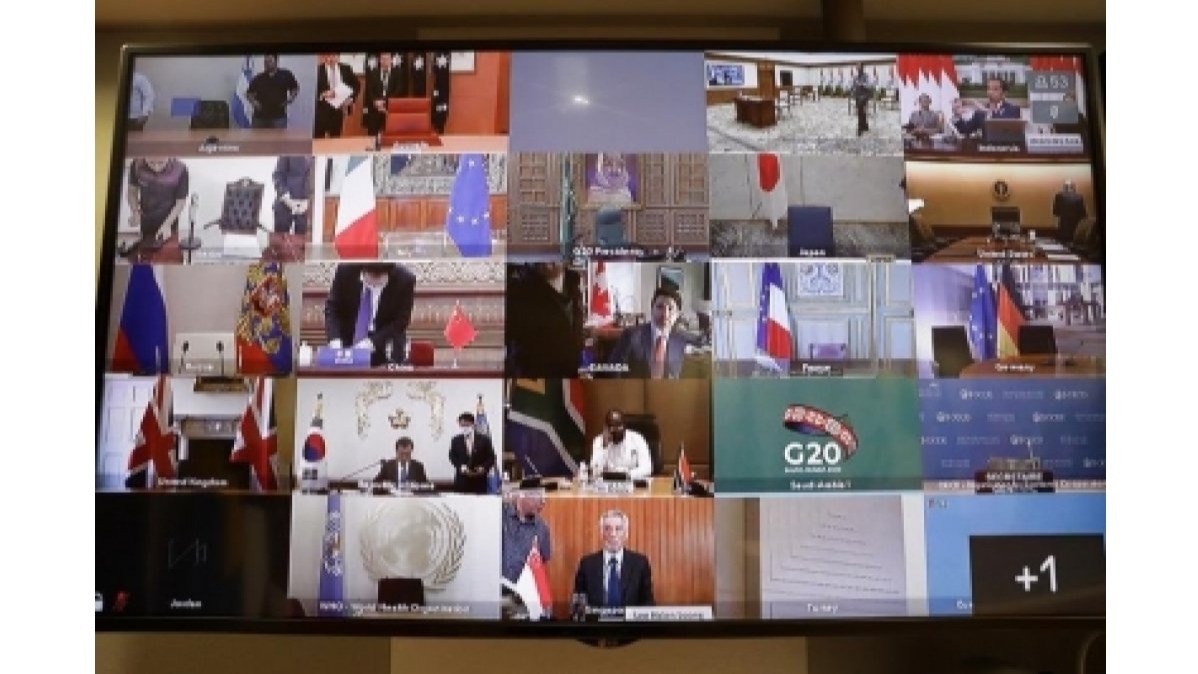 President Ursula von der Leyen , Michel. , G-20, European Gathering , pandemic.