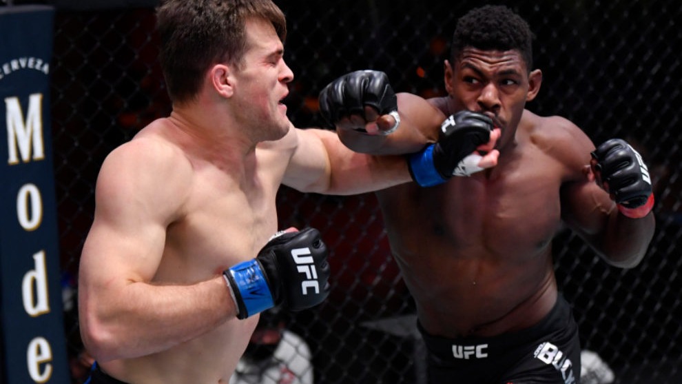 Celebrated For Historic Knockout Buckley Jumps On Ufc 255