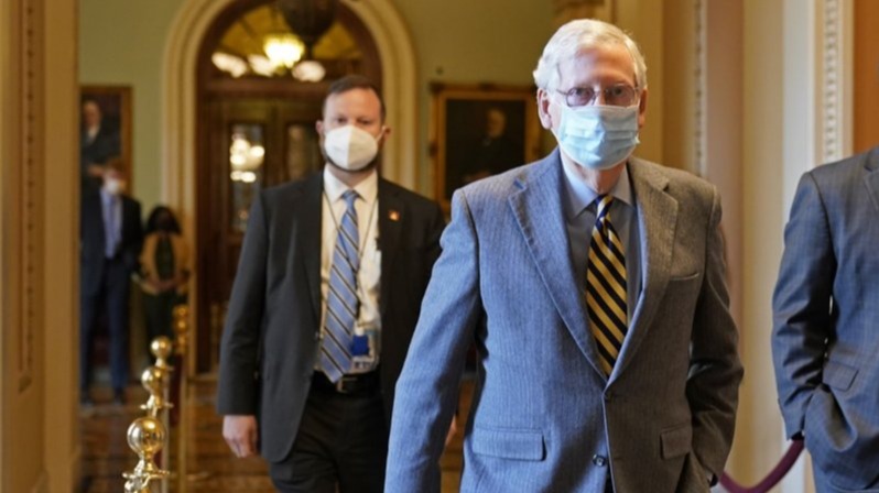 New Year&rsquo;s Day, U.S. history, North American nation, McConnell, COVID-19