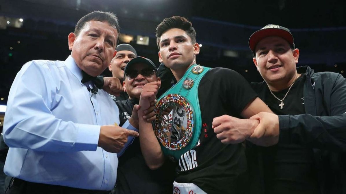 Ryan Garcia , Joseph Campbell, American state , social media , Metropolis