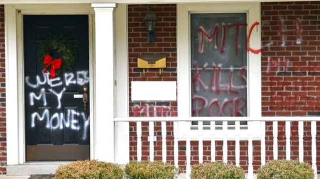 Nancy Pelosi, urban center, Capitol Hill, payments , Graffiti