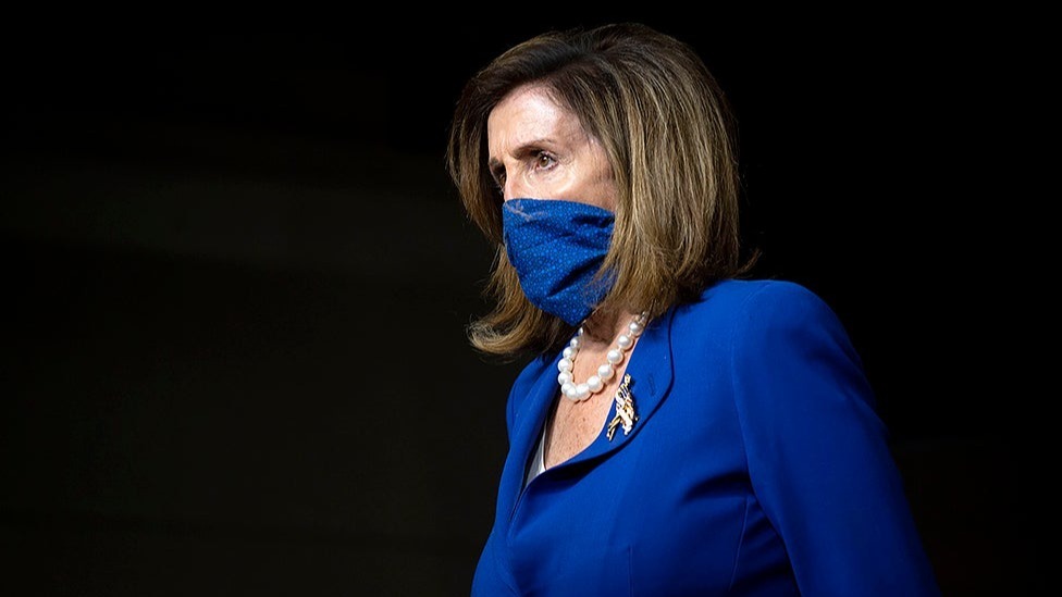 Pelosi Advises Two Lawmakers To Wear Face Masks On Floor After Tense ...