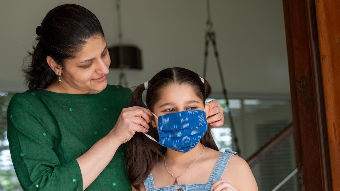 Masks,  social distancing,  hand-washing , covid symptom, stomach ache,  diarrhea,  vomiting, pediatric multi-machine inflammatory syndrome