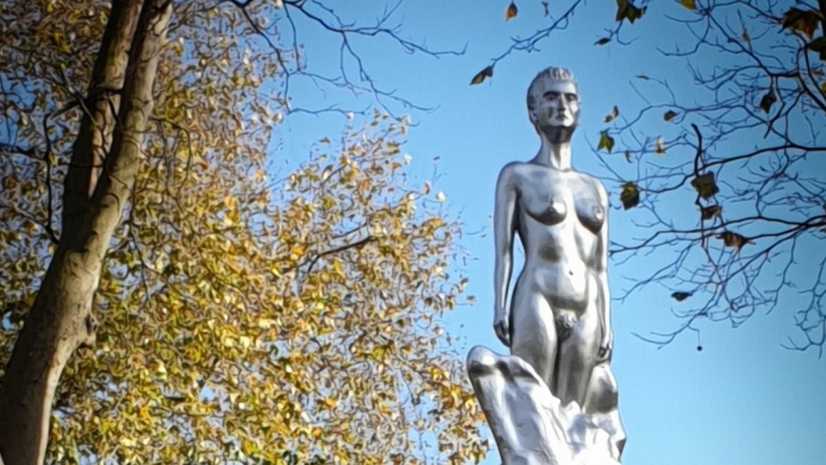 Maggi hambling, Millicent Fawcett, misogynistic attack, Islington,  London