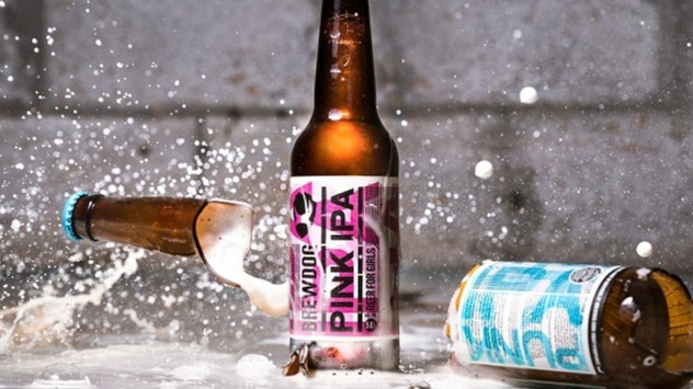 beer,  BrewDog, free beer, woman, Man, UK