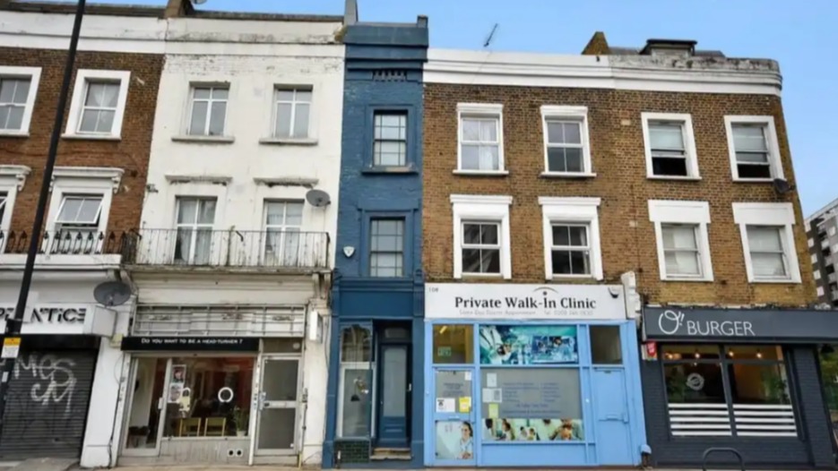 Thinnest home , London, Uncommon belonging, Merchandise and living quarters, Flooring , Present address, Marketing , Victorian hat keep