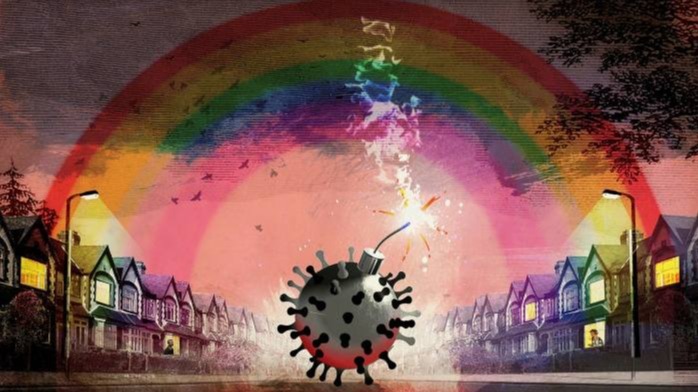 Olivia petter , virus, coronavirus, England,  Paintings