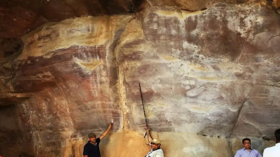 cave, assume , drawing , artwork, &ldquo;most of Greg&rsquo;s paintings, human beings, I wonder