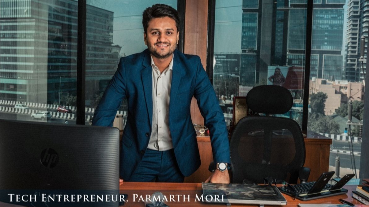 Parmarth Mori, Tech Entrepreneur, IT Businessman, NextGen Tech Entrepreneur, Technological Nature, Tech & Nature, Technology for Nature, PM Communications, Parmarth, Wadhwan City