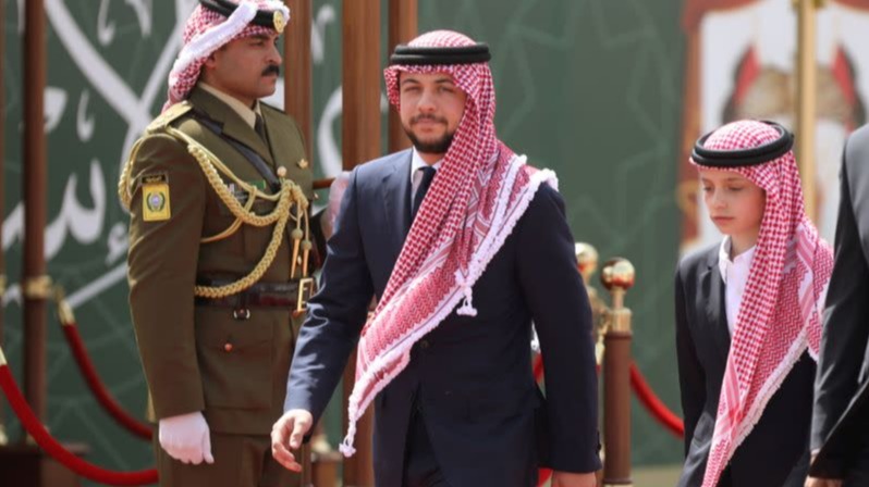 Jordan, royal family, abdullah, prince hamzah, underneath