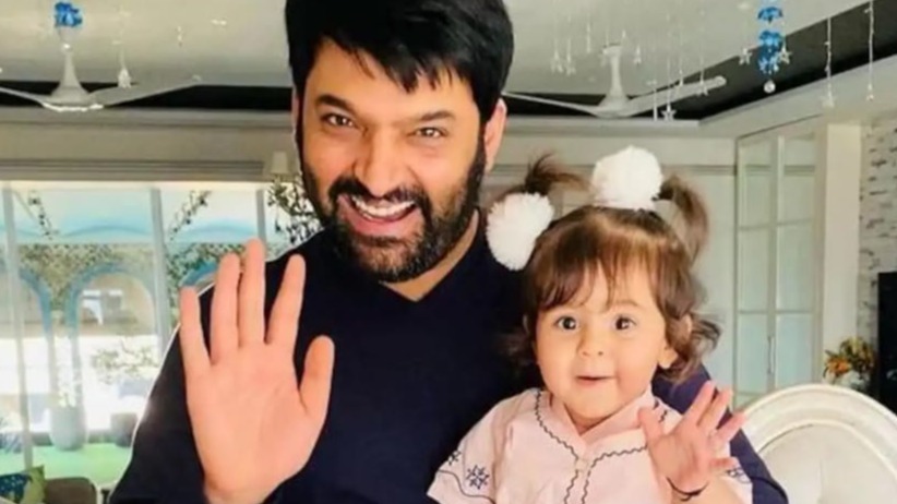 Kapil Sharma's daughter waves at the camera, Kapil Sharma stocks then-and-now video of anayra, anayra , kapil sharma