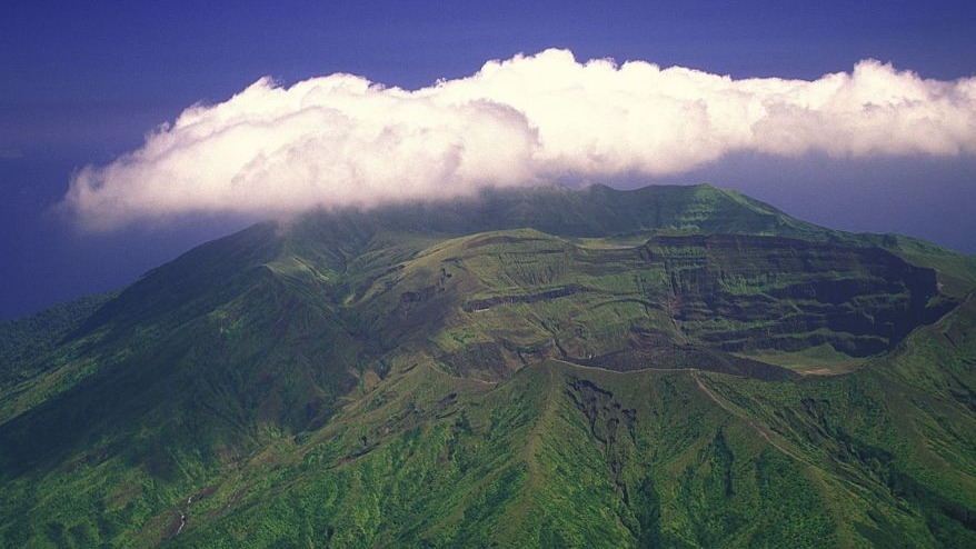 humans, Mr artman, Caribbean island,  volcanic , eruptions