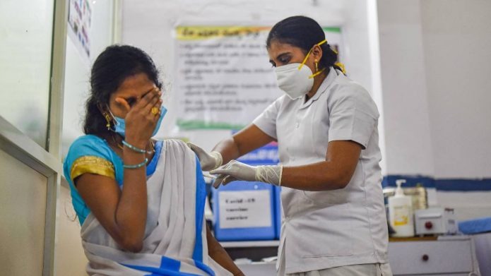 India , infections, vaccinating , America's healthcare system ,  coronavirus vaccines
