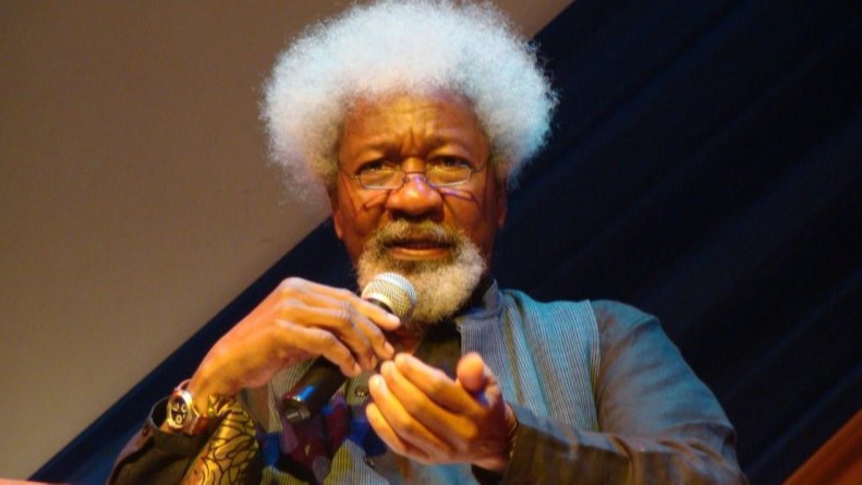 Nigerian journalist,  Wole Soyinka, writer , Oloye alabi, prof Soyinka