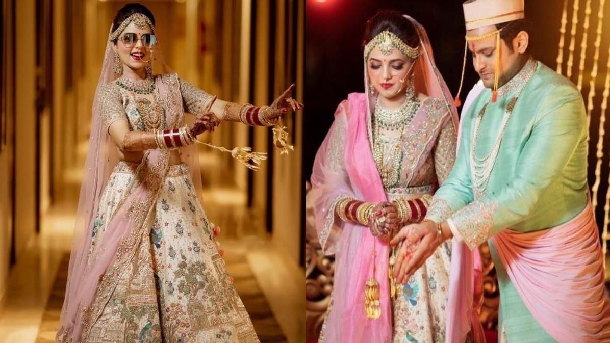 Sugandha Mishra, dr Sanket bhosale, wedding , ceremony , celebrations, bridal sugandha mishra, swag sugandha mishra