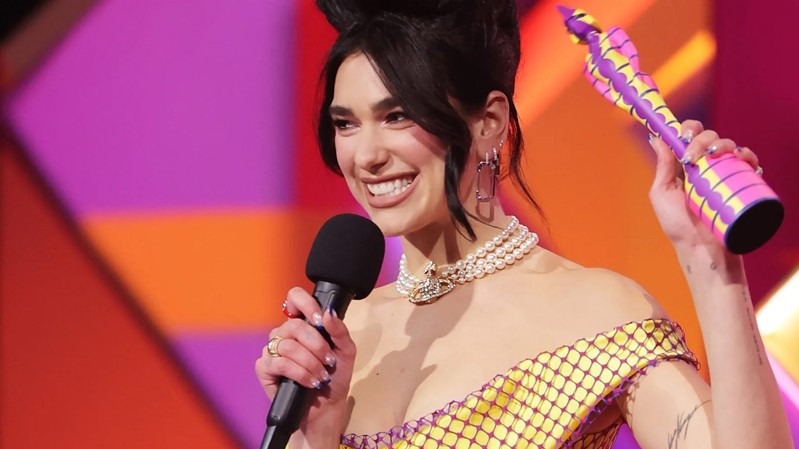 Dua lipa , covid era,  British group, Taylor swift, singer , awards