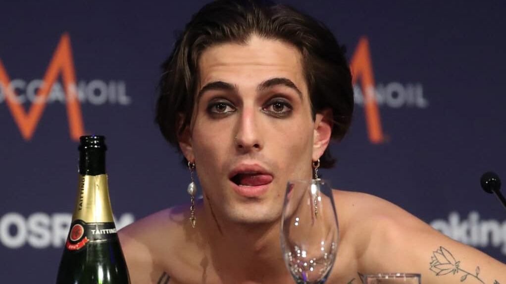 Eurovision Song Contest champs M&aring;neskin,  Zitti,  Italy's M&aring;neskin, UK, Olivia Rodrigo