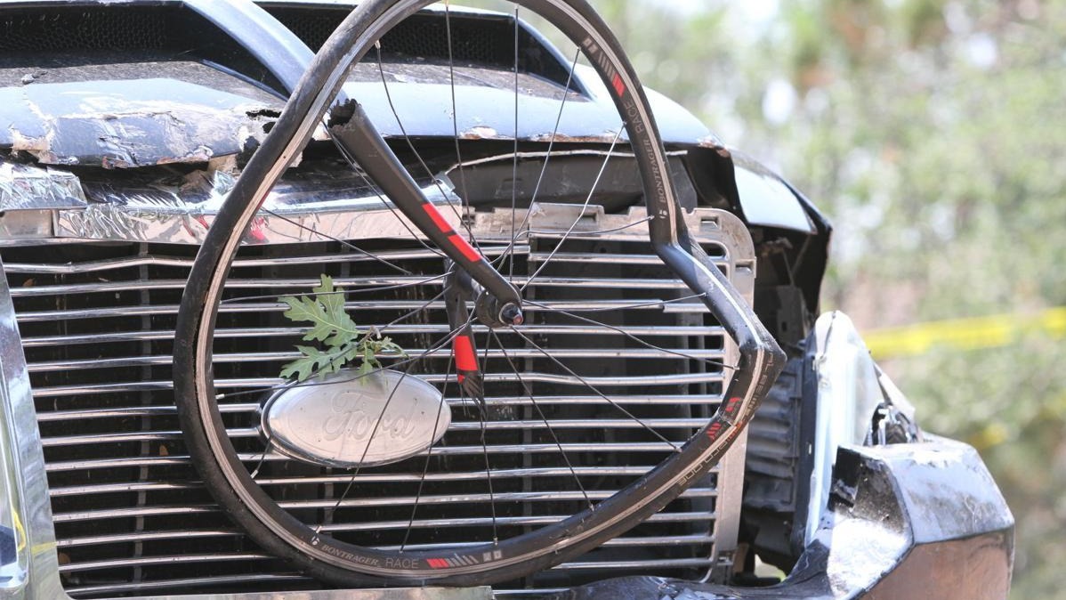 cyclists , Kristine M Sleighter,  Mike Godwin, Bike the Bluff, eastern Arizona