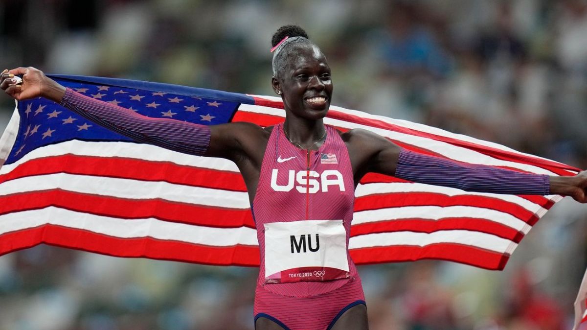 Athing Mu, Tokyo Olympic 2020, 800 Meters Race, American record, Olympic-style sports